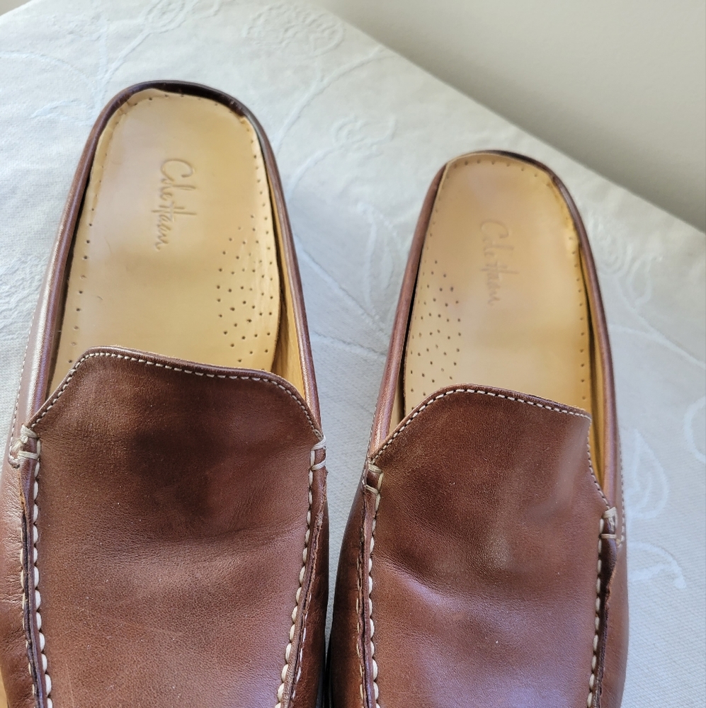 Cole Haan slip on size 9.5 brown